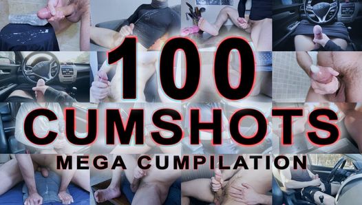 100 CUMSHOTS IN 30 MINUTES – MEGA COMPILATION