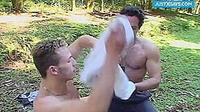 2 Gays Fuck Hard In The Forest – JustXGaysAmateurPorn
