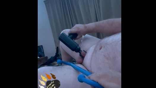 Another Massager Cum. Chub Bear  himself to come.