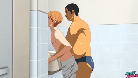 At just 19 years old, this virgin twink wants a mature bear’s cock – HENTAI BARA YAOI