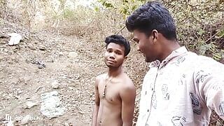 Beautiful Boy Jungle Coming And enjoy Sex
