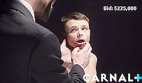 BoyForSale – Max Sergeants thick cock breeds Austin Young’s tiny hole