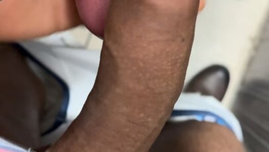 Business man at toilet, he let me fuck him