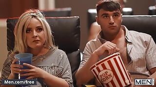 Cinema Usher Troye Dean Finds Dante & Michael Fucking In The Empty Movie Theater After The Movie Ends – Men