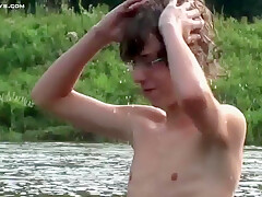 Cutie In Trailer Outdoor Boys Porn