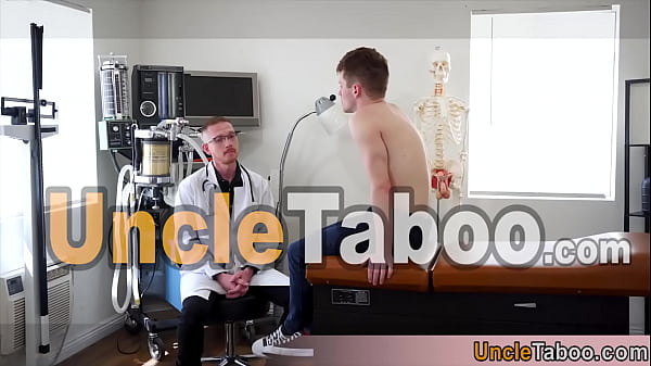 Erection problem cured by a sexy and horny blonde doctor and looks like the magic solution working