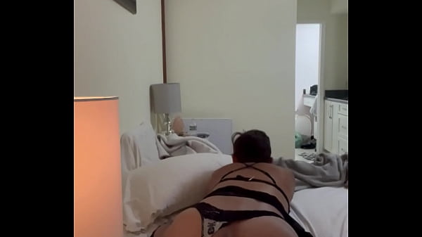 Femboy riding a dildo