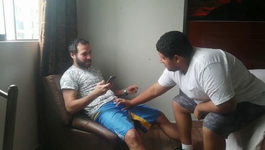 GETTING A VISIT FROM A YOUNG BEAR WHO WANTS MY COCK