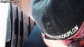 Gloryhole BJ DILF sucks cock and gets fucked in greedy ass