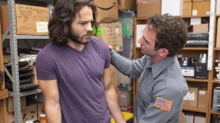 Hairy Thief Dante Drackis Lets LP Officer Pound His Asshole To Get Out Of Trouble – Young Perps