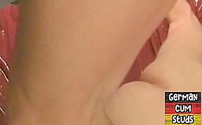 Homemade German gay assdrilled by BF in skinny asshole