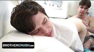 Innocent Teen Boy Dakota Lovell Gives His Big Step Brother To Try New Kinky Things With His Hole