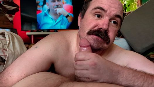 “Man Safari” Sexy bear Rusty Piper jerked by moustache daddy Don K Dick until they decide to fuck the cum out – cornfedMTdads