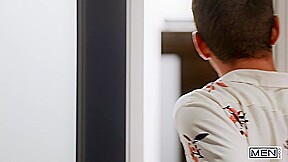 MEN – Joey Mills Rims His Roomie Spikey Dees Ass Treats Him With A Sensual Bj Before Taking His Dick Inside His Ass