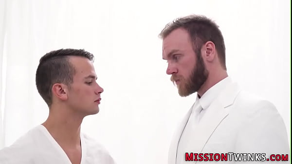 Mormon rides dick bareback