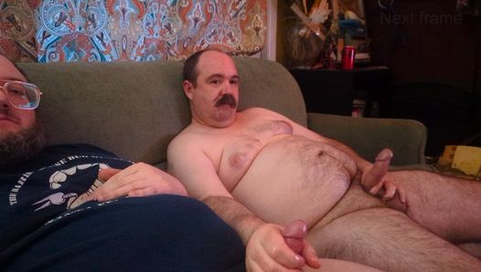 “Pulled Pork” – Mister Moustache Don K Dick jerking hot bear Rusty Piper who shoots cum – cornfedMTdads