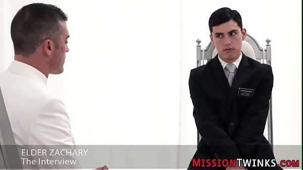 Religious mormon hunk gets cock tugged