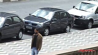 Sparta – Hairy Gay Guy Rides A Cock Before Getting Facialed!