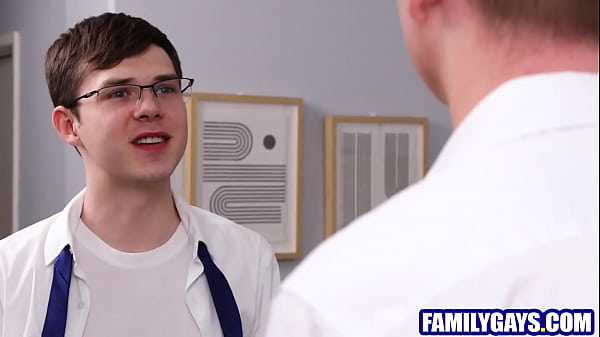 Step dad teaching step son how to use cock ring | Old & young gay sex