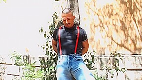 Step daddy with fist and piss session – CrunchBoy