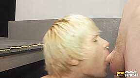 Twink with pierced nose gets his tight ass rammed by horny partner