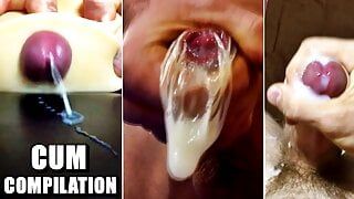 25 Juicy Cumshots! COMPILATION OF MY CUM (1 part)