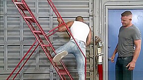 Ass banged ebony bear