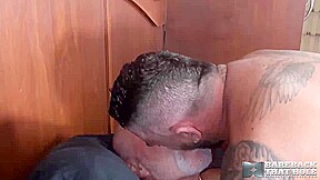 BAREBACKTHATHOLE Adam Knocksville Rides Step daddy Hart Caldwell