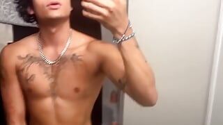 Beautiful Boy fucks his Fleshlight Until CUMMING HARD