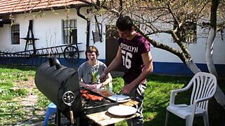 Best friends day ends with hard sex