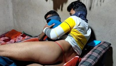 Desi Teen Twink Boy Couple – Indian Bottom Get Fucking Beautiful Young Ass Sex By Big Dick  – In New House Movie