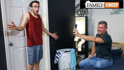 FamilyCreep – Silver Stepdaddy Pounds His Stepson’s Ass