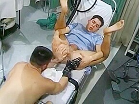 gay doctor play handsome boy