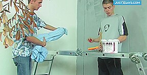 Gay Party At The Building Site