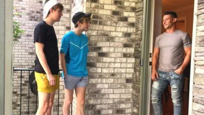 Hot Young Twink Boy Stepbrothers Fucked By Their Muscle Hunk