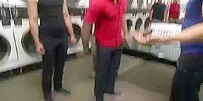 Laundry gangbang