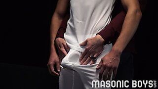 MasonicBoys – Suited hot masters destroy young boy’s ass with raw dick