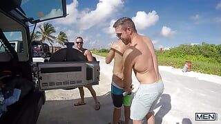 MEN – Diving Deep Into A Gay Orgy With Alex Mecum, Vadim Black, Landon Mycles And Brenner Bolton