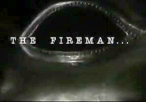 Muscle bear fireman goes to cruising room