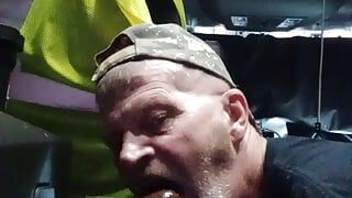 My cum and black dick mmmmm yummy. Hot video