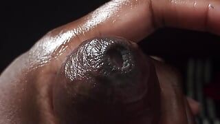 Pulsating uncircumcised Black Cock Masterbation