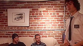 Raw Boys Scene-4 Friends Threesome Fucking Each Other’s Asses