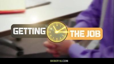 Scott Finn gets fucked by Derek Kage in a job interview