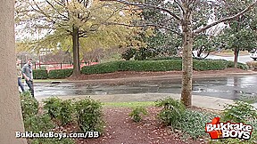 Sharing his Future Boyfriend Bareback style – Bukkake Boys