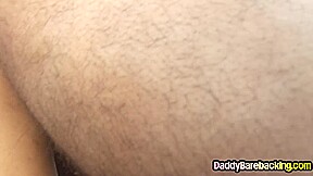 Skinny navy twink barebacked by DILF outdoor till cumshot