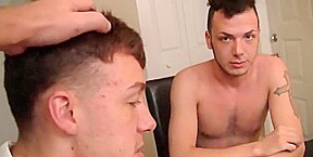 Threesome twinks Step dad Step son 5