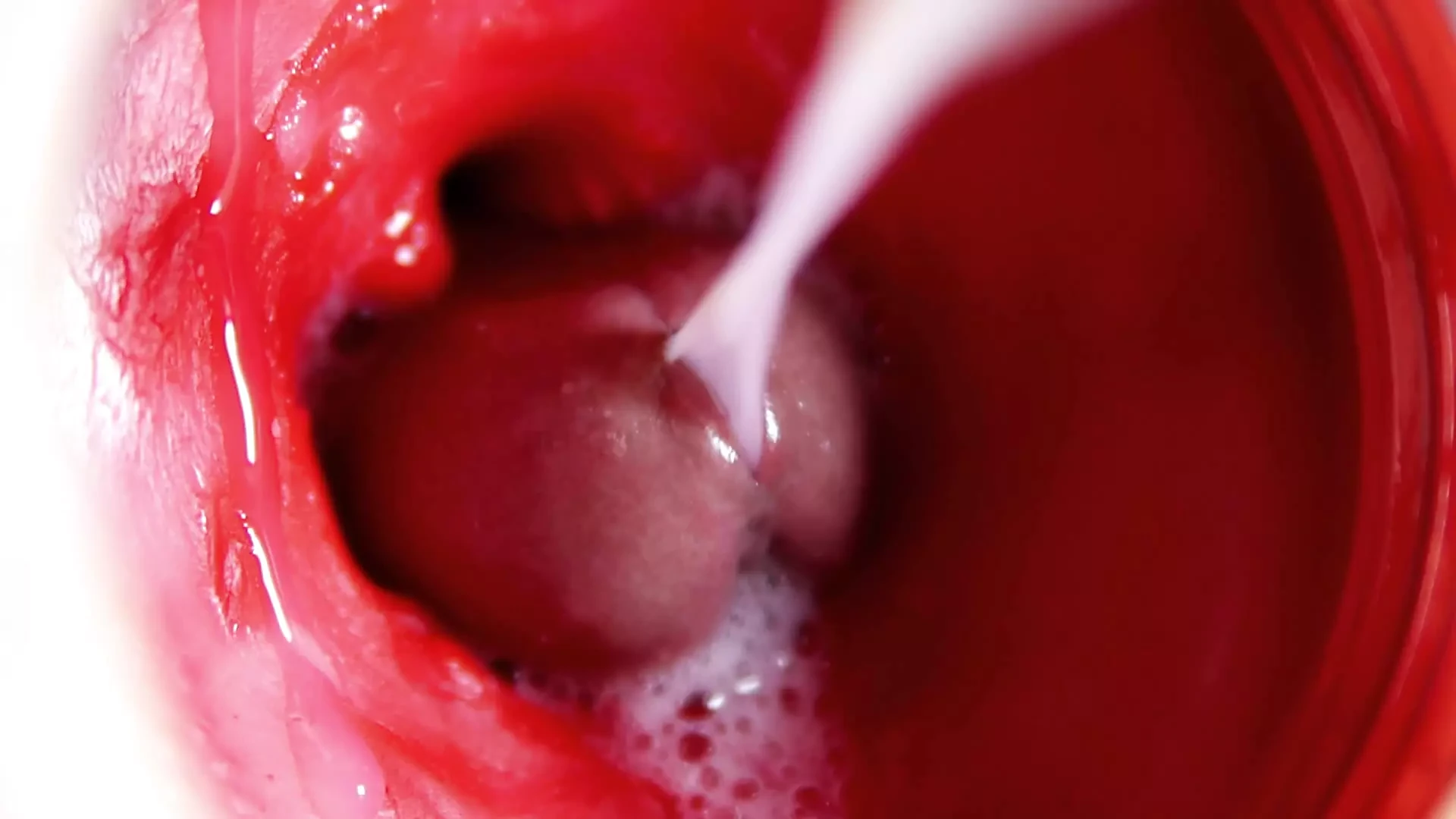 CAMERA INSIDE PUSSY: POWERFULL CUM IN PUSSY! BEST Internal ASMR in 4K MORE SPERM