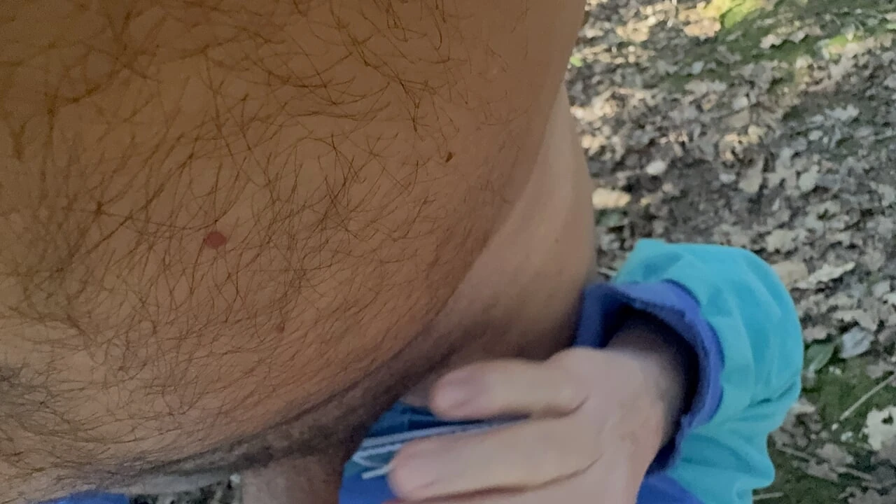 Fuck stranger in the woods is the best sex