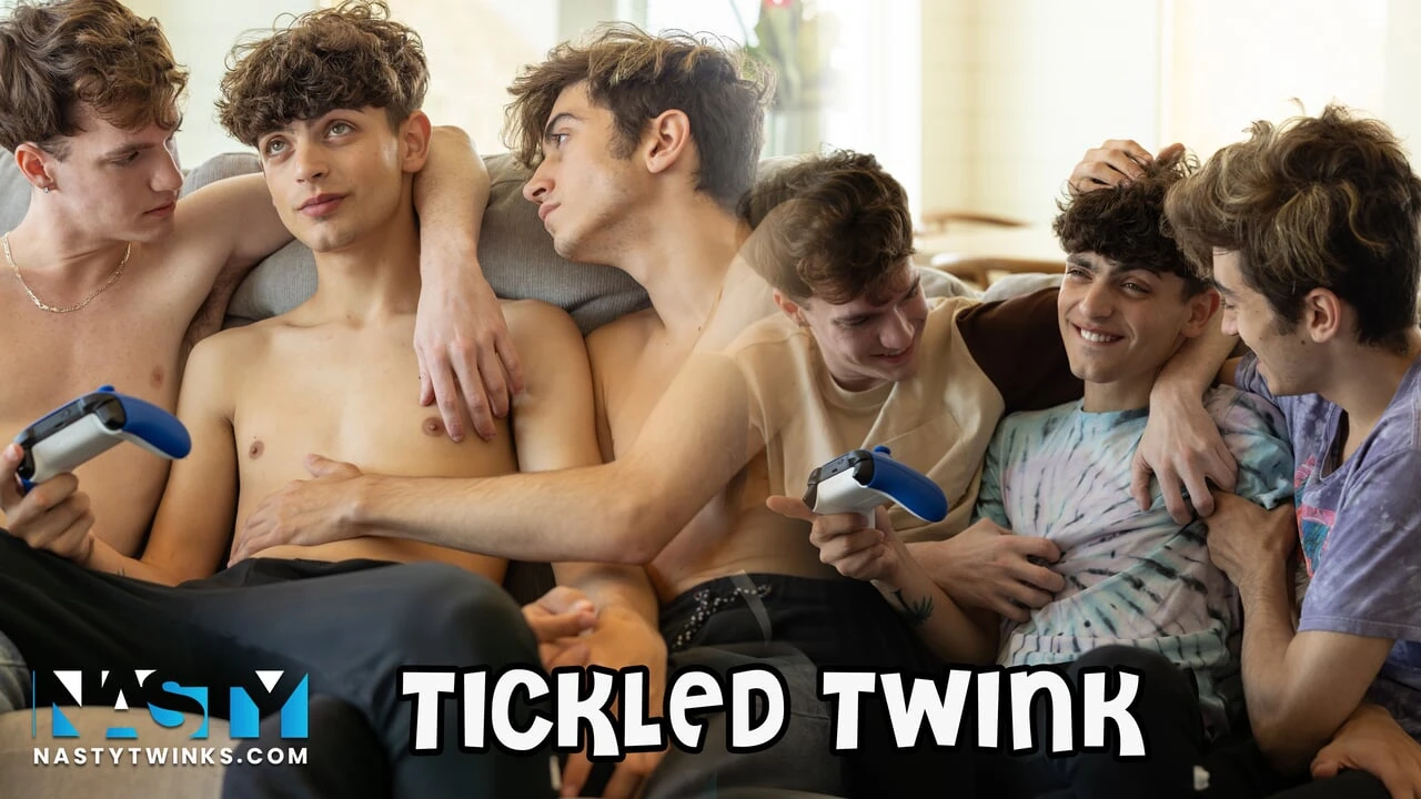NastyTwinks – Tickled Twink – Zayne Bright Doesn’t Want to Give Up Controller, Donavin and Jayden Tickle and Fuck to Make Him