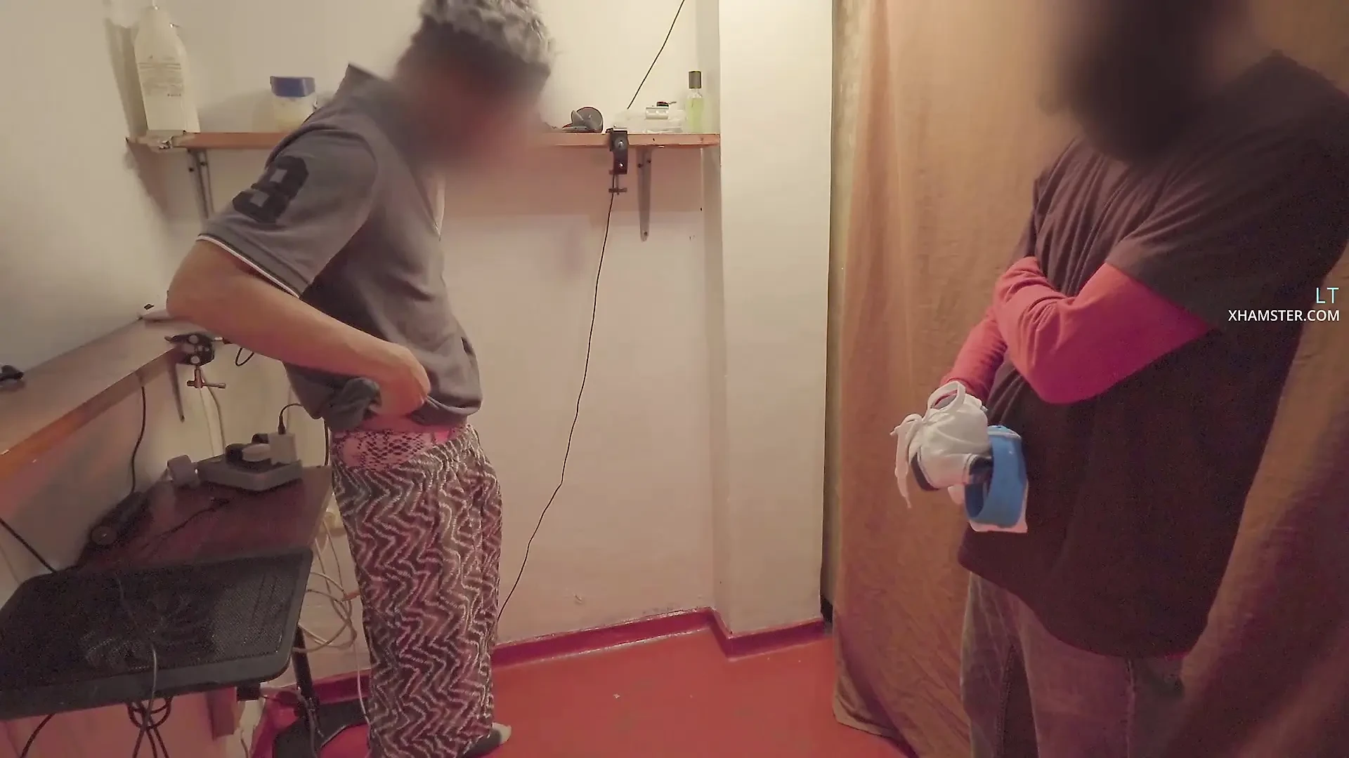 My Arabic friend gifted me sexy brief for the beach and asked me to try it infront of him